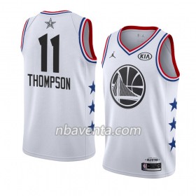 Camiseta Hombre Golden State Warriors Klay Thompson 11 2019 All-Star Jordan Brand Blanco Swingman